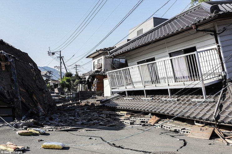 Terremoto en Jap&oacute;n